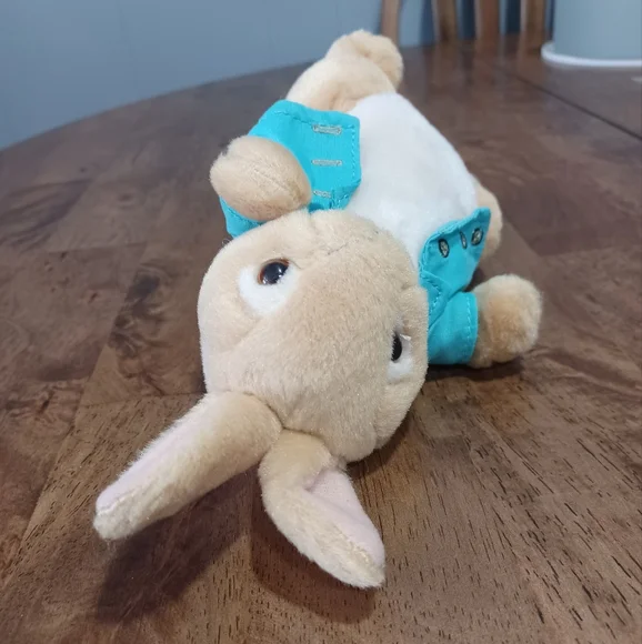 ✓Ty Beanie Babies Cotton Tail Peter Rabbit Movie 9" Doll S Plush Easter - Picture 6 of 9